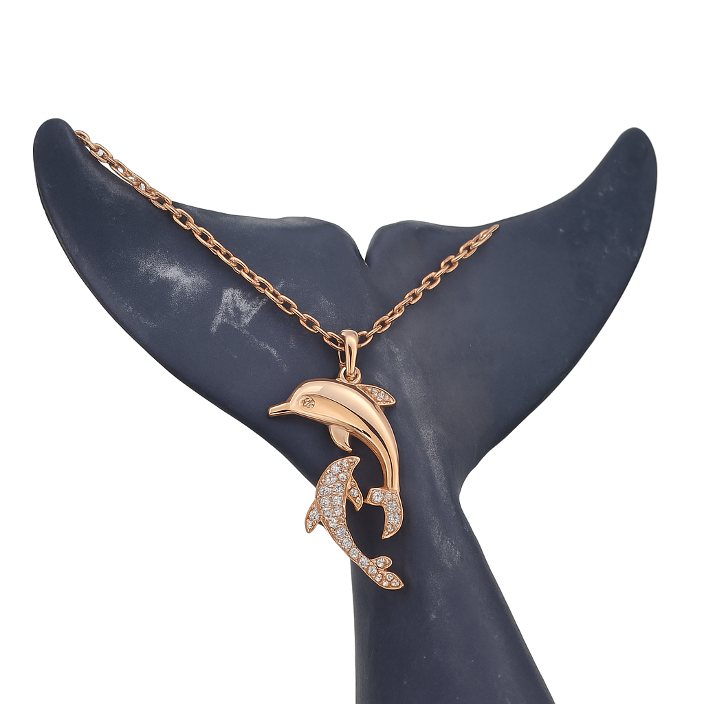 Dancing Dolphins Necklace