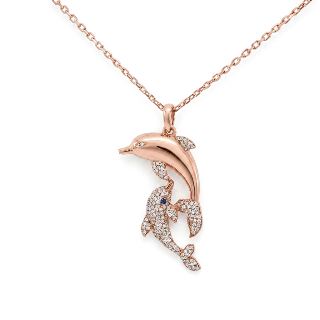 Dolphins Necklace
