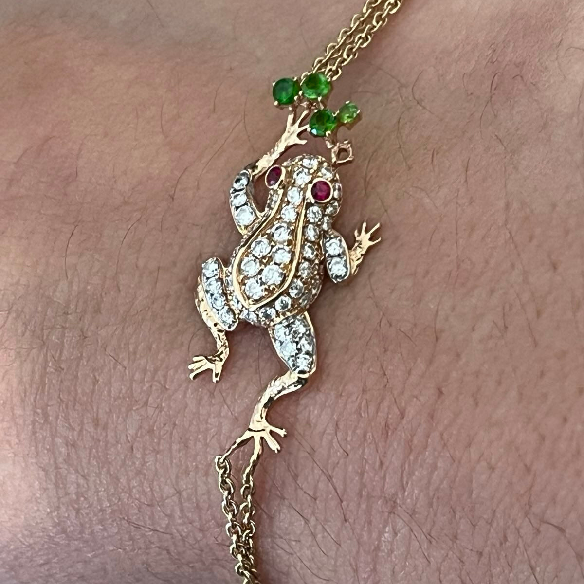 French Frog Bracelet