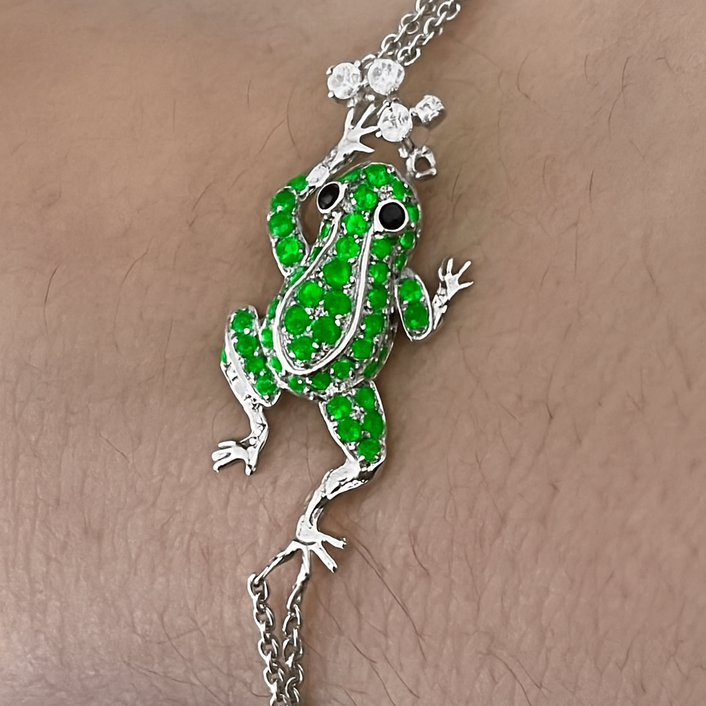 French Frog Bracelet
