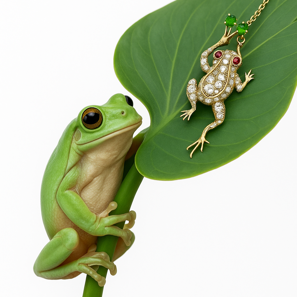 French Frog Bracelet