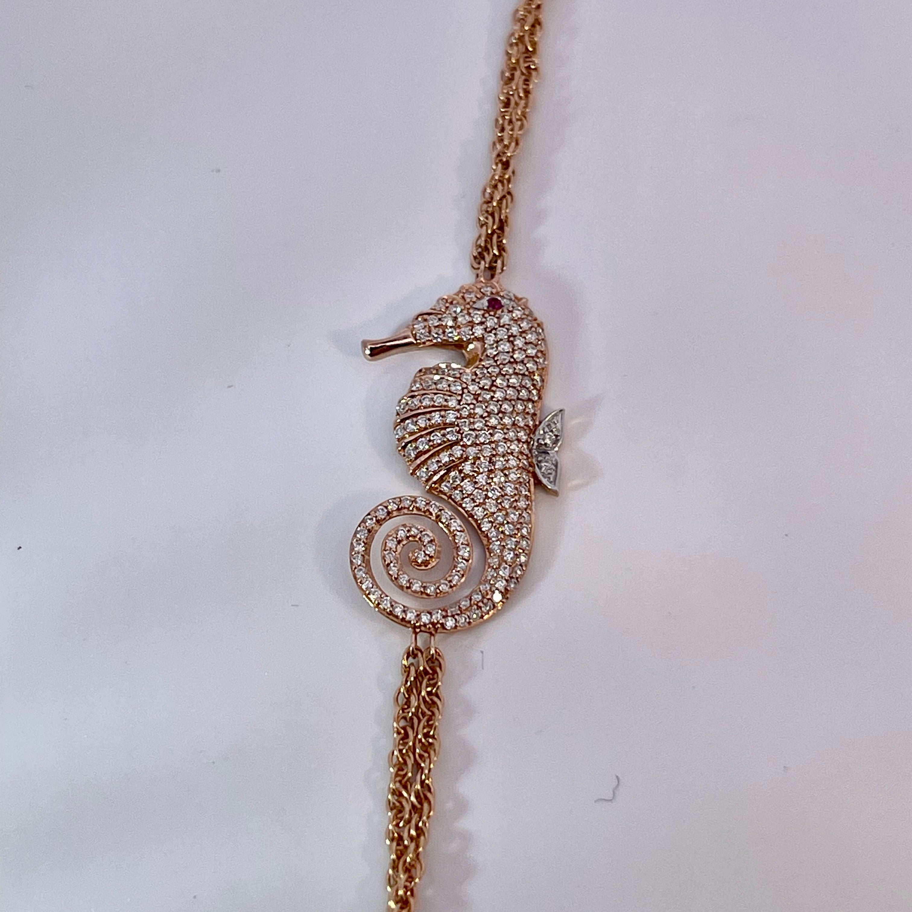 Serene Seahorse Bracelet