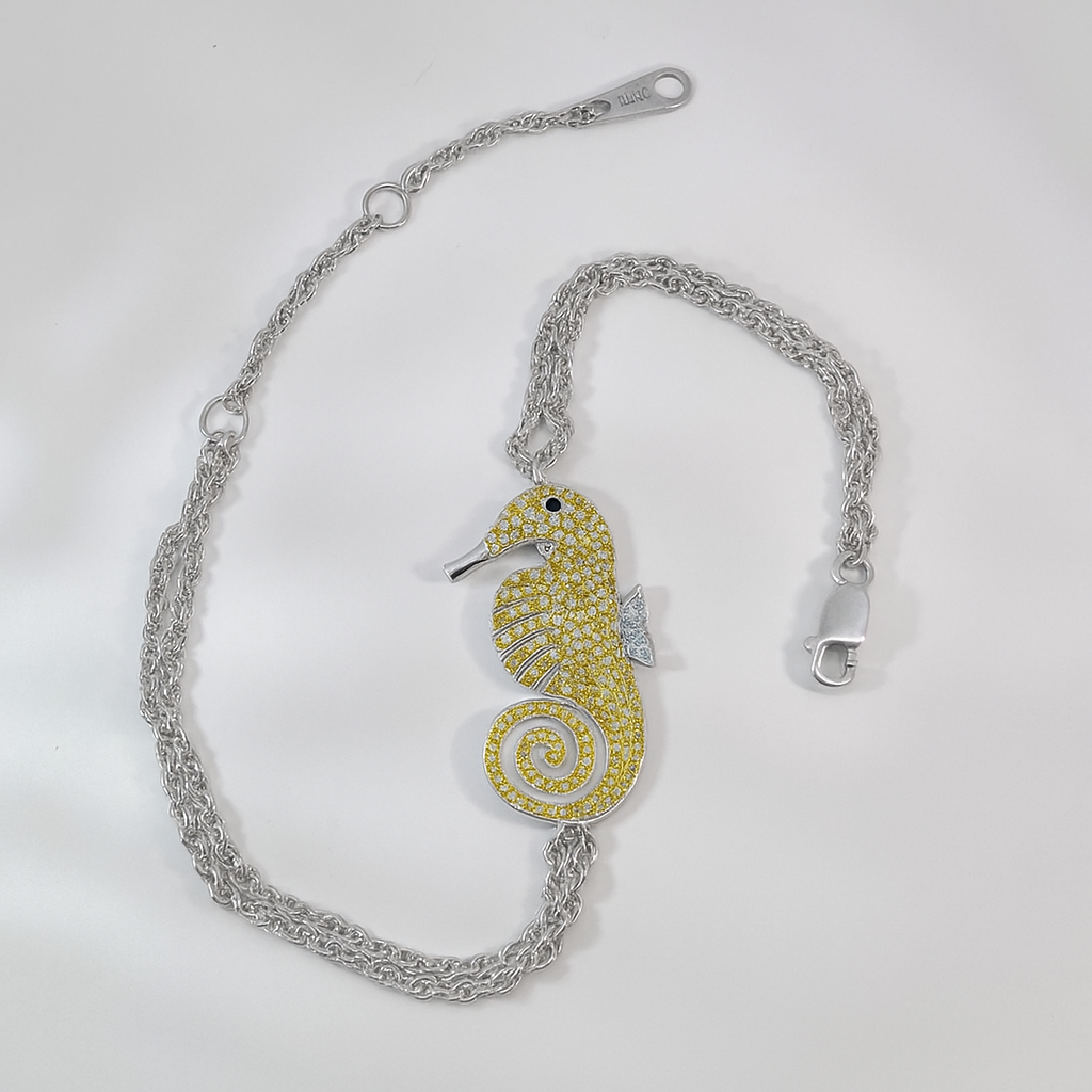 Serene Seahorse Bracelet
