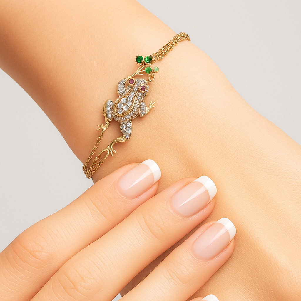 French Frog Bracelet