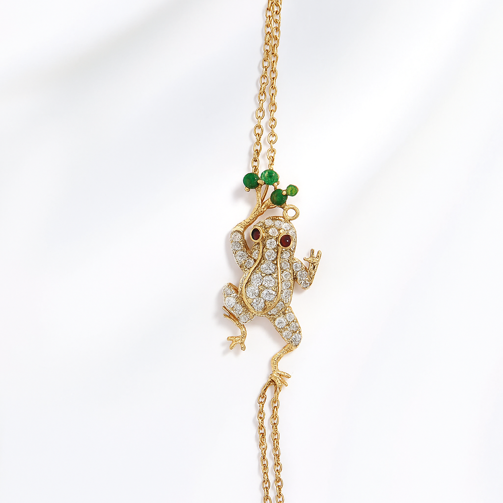 French Frog Bracelet
