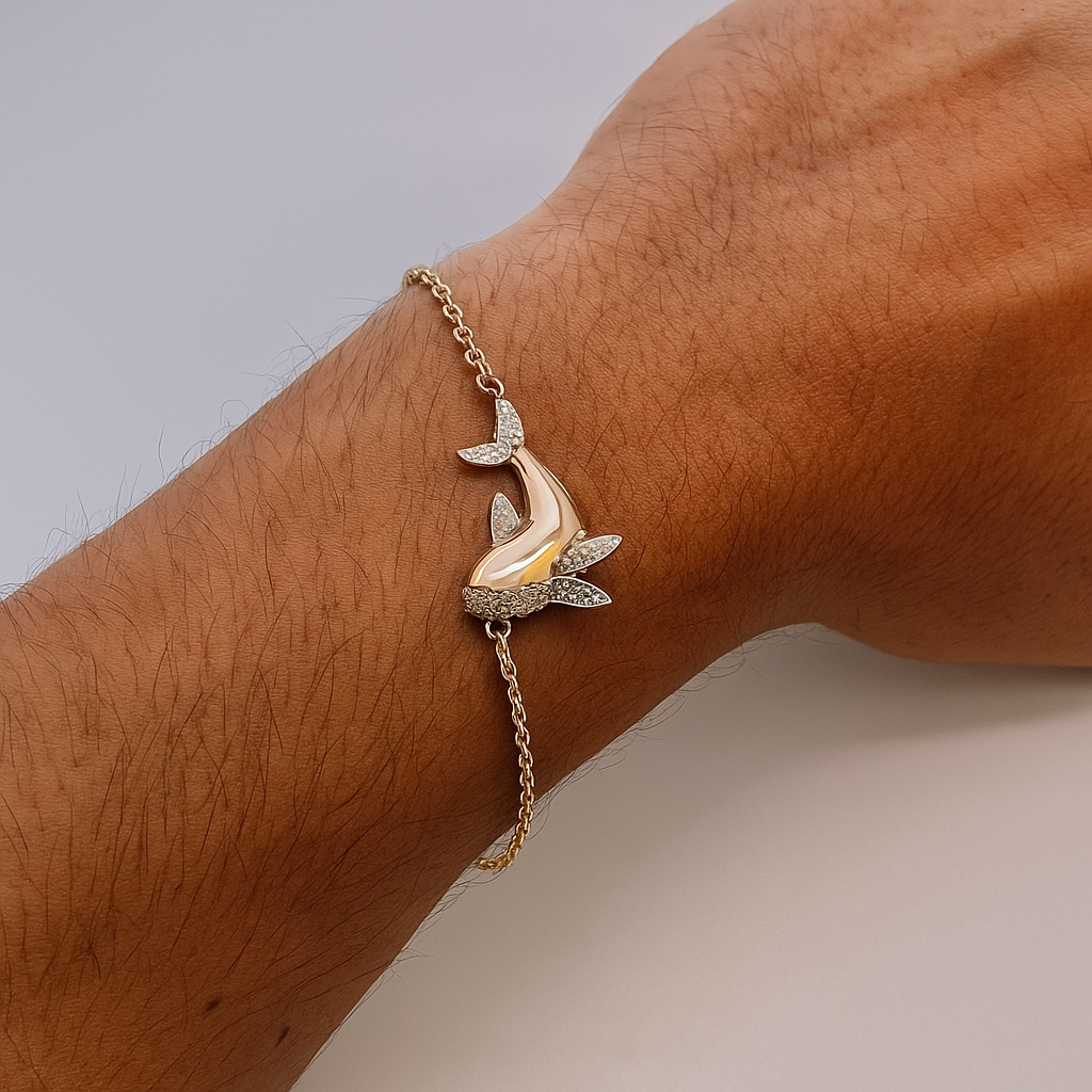Wise Whale Bracelet